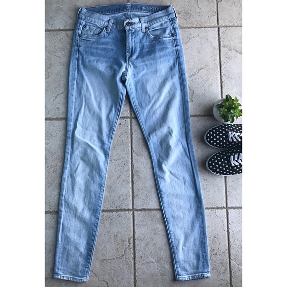 7 For All Mankind Denim - 7 for all mankind skinny jeans
